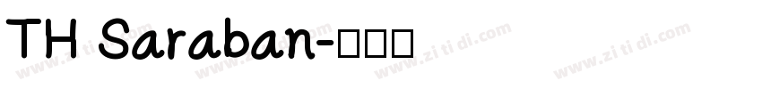 TH Saraban字体转换
